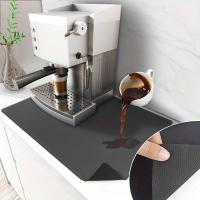 Alfombra De Cocina Grande Antiadherente Y Absorbente Super Alfombra De Drenaje Para Platos Y Tazas Alfombra De Secado Rápido Para Baño Material De Arcilla De Diatomeas Ecológica - details 1