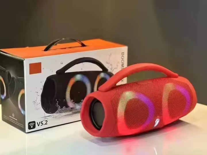 Altavoz portátil de 100W Bluetooth con la luz colorida del RGB y el subwoofer estéreo inalámbrico impermeable para al aire libre y acampar - 1