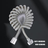 Tubo De Showers De Plástico Flexible Para Baño Y Inodoro Con Reglamento Anti-enredo Longitud 2/3/4 Metros Para Rojinegro - details 0