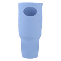 Protector De Tumbler De Silicona Antideslizante Para Stanley 40oz Funda Completa Antarrugas En Colores Rosa Gris Y Azul - details 21