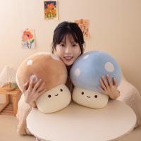 Almohada De Hongo De Peluche Lindo Animal De Peluche Para Decoración De Habitación Regalo Para Adultos Almohada De Espalda PU Espuma Poliéster - details 6
