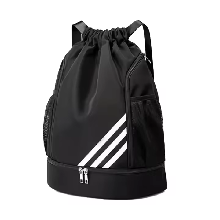 Mochila Negro - Nylon Oxford Impermeable, Separa-Zapatos Compartment, Bolsos Múltiples, &lt;20L, Ideal para Niños - 1