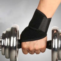 1PC Wrist Wrap De Entrenamiento CrossFit Padded Thumb Brace Strap Soporte De Mano Para Levantamiento De Pesas En Gimnasio Material De Poliéster Para Adultos - details 2