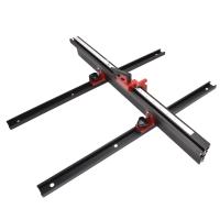 T-Track Stop De Aluminio Para Carpintería Herramienta De Trabajo Con Ranura Miter Faja Locator Chute Para DIY Mesas De Trabajo - details 4
