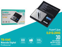 Báscula digital SANDA profesional portatil de bolsillo, 0.1g--200g.alta precision，Balanza eléctrica digital profesional. - details 0