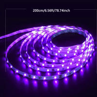 Tiras LED UV Moradas Para Decoración De Navidad 5V USB Ambilight Para TV Iluminación De Juego Flexibilidad Para Habitación Dormitorio - details 0