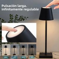 Lámpara De Mesa Con Sensor De Toque 1pc Para Dormitorio Oficina Nightstand Librería Sala De Estar Decoración De Hogar Luz Nocturna - details 5