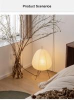 Lámpara De Mesa LED Wabi Sabi Nórdica Con USB Iluminación Interior Para Dormitorio Comedor Fijación En La Pared Decoración De Escritorio Luz De Escritorio - details 10