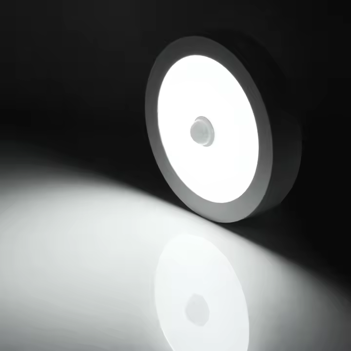 Lámpara De Techo Con Sensor De Movimiento PIR 6W-18W LED 110V-220V Para Habitación Cocina Pasillo Dormitorio Iluminación Moderna Beige - 1