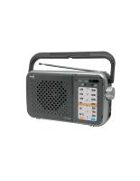 Radio de Emergencia SAMI RS-12901 AM/FM Portátil con Ruedas y Asa – Funciona con Pilas y Corriente AC - details 0