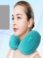 Almohada De Cuello Para Viajar Inflable Super Ligera Portátil U-Shape Automática Almohada Cervical Para Vertebras - details 5