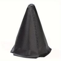 Cubierta De Cambio De Coche En Cuero PU Carbono Universal Para Mayas De Prensa Y Cubrimiento Antipolvo Apta Para La Mayoría De Los Coches Camiones Manuales - details 1