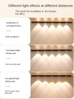 Lámpara LED Para Armario Cocina Con Sensor De Movimiento Recargable USB Iluminación De Noche Para Armario Escalera Luz De Fondo - details 6