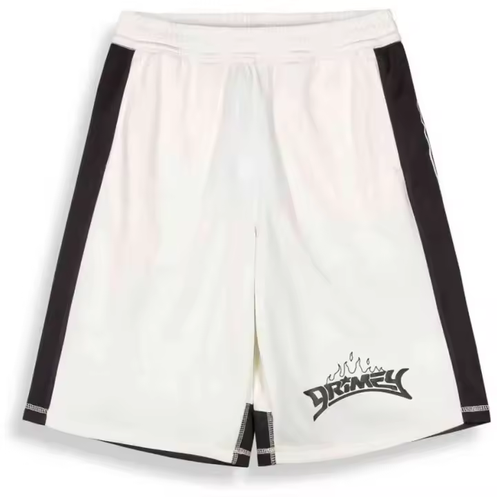 Pantalon Corto GRIMEY Infamous Deeper Baggy para hombre en color blanco - 1
