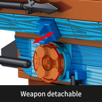 Juguete De Bloques De Construcción Para Niños Muñeca De Acción Anime Regalo De Cumpleaños Y Navidad Educativo Y Divertido - details 1
