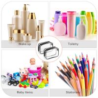 12 Piezas Bolsa de Cosméticos Transparent PVC with Cremallera Bolsa de Transporte de Artículos de Toque Transparente Bolsa de Maquillaje Cosmético Bolsa de Maquillaje Impermeable Estuche Organizador de Plástico de Vinilo para Baño de Vacaciones (Middle) - details 4