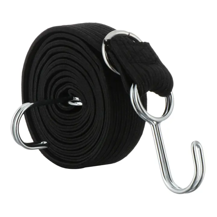 Cuerda De Goma Elástica Para Equipaje Con Gancho Para Bicicletas Y Motocicletas Correa De Anclaje Para Techo De Coche Accesorios De Motocicleta - 1