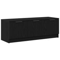 Mueble de TV vidaXL Negro Roble 102x35x36,5 cm Madera elaborada - details 1
