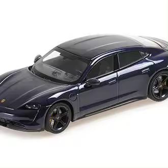MINICHAMPS 1/43 PORSCHE TAYCAN TURBO S AZUL METALICO 2020 - 410068475 - 1