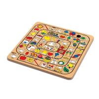 Cayro - Parchís - Oca de madera en caja de metal. Juego de mesa familiar. - details 0