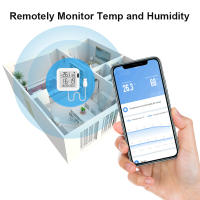 Sensor De Temperatura Inteligente WiFi Tuya Con Pantalla LCD Y Retroiluminación Sensibilidad Infrarroja USB Para Asistente Doméstico Alexa - details 11