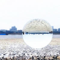 Bola De Cristal Transparente Para Fortuna 1PC Esfera De Cristal Reflector De Vidrio Decorativa Para Viajes Y Fotografía De Boda - details 11