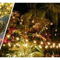 Guirnaldas 25 LED Luces Exterior Solar Bombilla, 7.62M G40 Cadena de Luces, 25+2 LED Luces Led Solares Exteriores, Impermeable 8 Modos Guirnaldas Luminosas Exterior y Interior para Jardín Boda Casa Fiesta Navidad - details 10