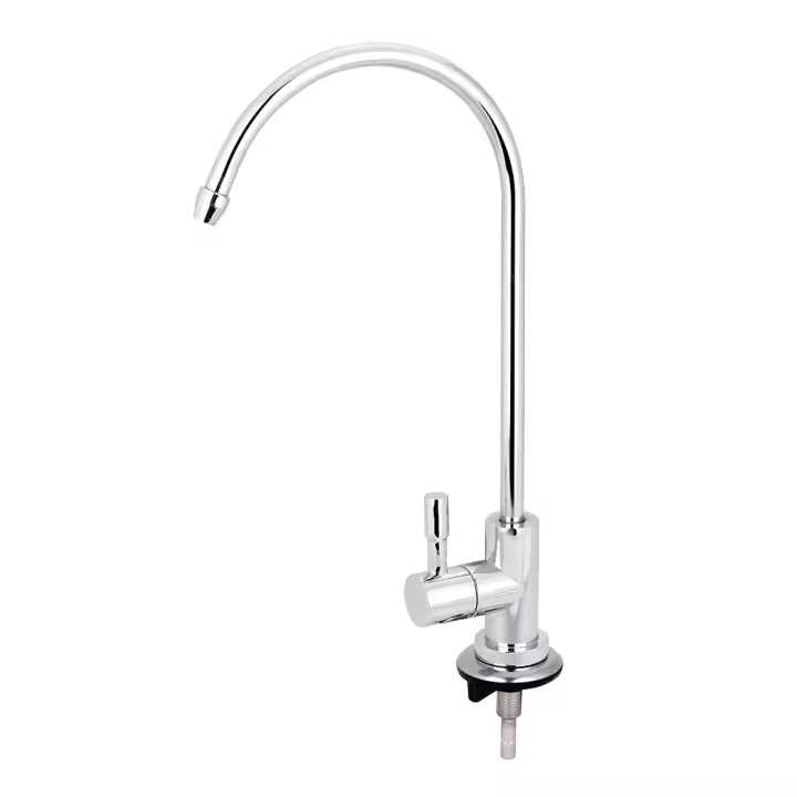 Grifo de Cocina tácil de 1/4 ''con ósmosis inverse y Cuello de CISne, Conexión velada, Filter de Agua Potable, Grifo de Cocina, Grifo de lavabo - 1