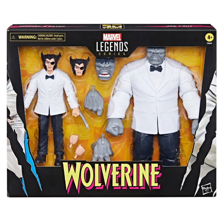 Blister figuras Wolverine Legends Series Marvel 15cmFigura  Coleccionable - Idea de Regalo- Mercancia Oficial - Juguetes para Niños y Adultos - Movies Fans - Muñeco para Coleccionistas y Exposición - 1