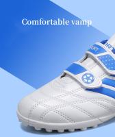 Zapatillas De Fútbol Para Niños Y Niñas TF Original De Cuero Ligero Antideslizante Verdes Para Exteriores Y Futsal - details 3