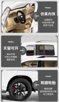Modelo De Coche De Escala 1:18 TOYOTA Land Cruiser Prado SUV Todoterreno De Aleación De Latón Con Sonido Y Luz Juguete Para Niños Regalo De Colección - details 8