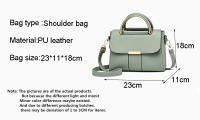 Nueva Moda Bolso Cruzado De Hombro Para Mujer PU Cuero Pequeño Bolso De Mano Bolsa Mensajera Hebilla Bolso De Clutch Para Mujer - details 0