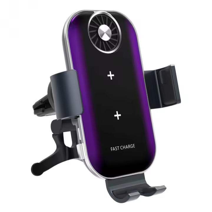 Cargador inalámbrico de refrigeración del coche para Samsung plegable pantalla Z Flip4 iphone14 - 1