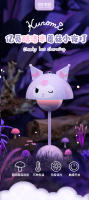 Lámpara De Noche LED Anime Sanrio Kuromi Con Ilusión De Setas Para Escritorio Dormitorio Regalo Para Niñas Luz De Aprendizaje Decorativa - details 0