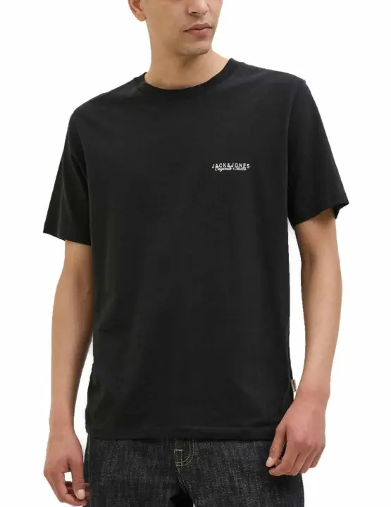 Camiseta Jack&Jones Canggu negra manga corta para hombre - 1