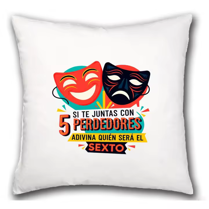MERCHANDMANIA Cojín frase incomoda verdad consejo amistad amigos hogar comodo cussion - 1