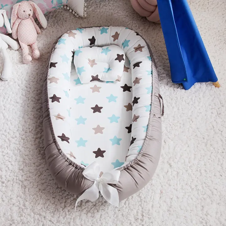 Cuna extraíble, cuna biónica para recién nacidos, lavable a máquina, cuna biónica para útero, suministros para madres e hijos. - 1