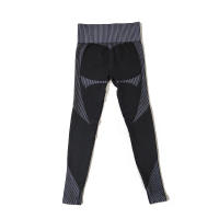 Leggings De Gimnasio Para Mujer Cintura Alta Sin Costuras Con Control De Abdomen Talla Justa Para Yoga Running Actividad Física - details 21