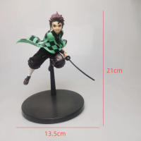 Figuras De Acción Anime Demon Slayer Tanjirou Nezuko Zenitsu Tomioka Giyuu Kochou Muñecos Colección Para Niños Juguetes Educativos Unisex Tamaño 20-24cm - details 1