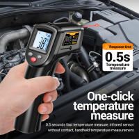 TAUKE TH201 Gun De Temperatura Infrarroja Portátil -50~550℃ Sensor De Láser IR Termómetro Con Pantalla VA Medidor De Termómetro Térmico - details 4