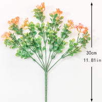 Decoración De Mesa Artificial De Berros Y Algas Para Bodas Y Navidad Planta Falsa De Hoja Verde Para Exteriores Y Ambientes Domésticos - details 1