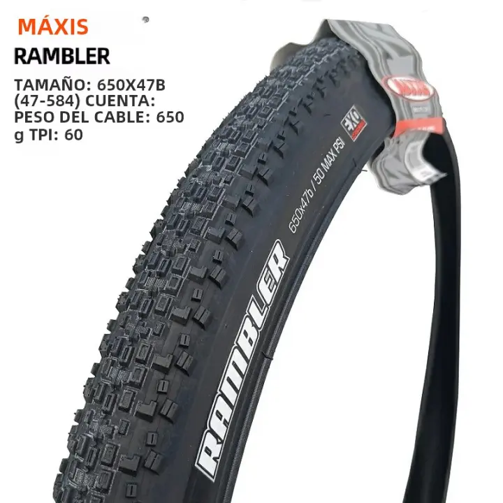 Pneumático De Bicicleta GRAVEL RAMBLER GMTB 700X40C 700X45C 650X47B 622 584 650B 700C 60TPI Para Montañas - 1