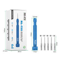 RELIFE RL-725 Set De Destornilladores Magnéticos Ajustables 6 En 1 Para Reparación De Teléfonos Móviles Tabletas Computadoras Herramientas De Desmontaje Y Reparación Para Equipos Electrónicos Apple Y Android - details 6