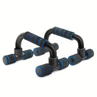 Soporte De Push-Up En I Y H Con Espuma Para Entrenamiento De Músculo C.H. Fortalecimiento De Los Braza  Equipamiento De Gimnasio - details 4