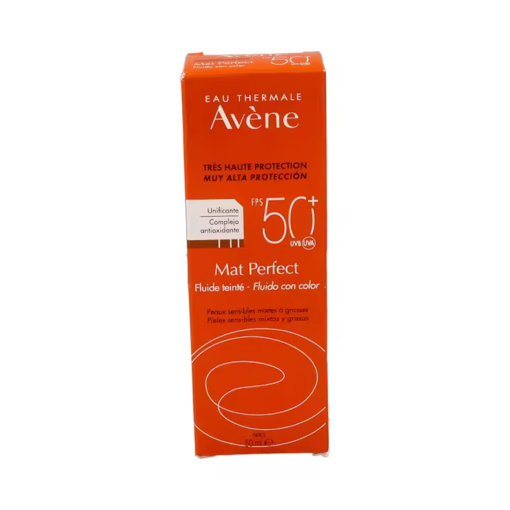 AVENE SOL ULTRA FLUIDO MAT PERFECT COLOR SPF50+ 50ML PK - 1