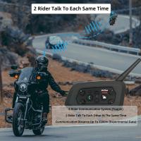Auriculares para Casco de Moto - Serie V6plus, IPX Impermeable, 1500m de Alcance, Función de Música y Llamada, Estéreo Claro - details 3