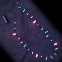 Collar De Luces LED Para Fiesta Navidad Halloween Boda Decoración De Fiesta Con 8 Luces LED Mini Collar De Luces Brillantes - details 5