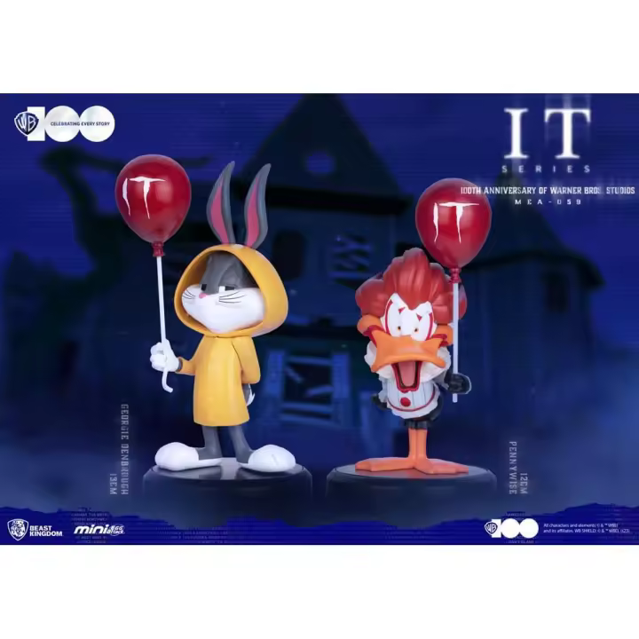 Looney tunes 100th anniversary of warner bros. studios figuras mini egg attack series: it - 1