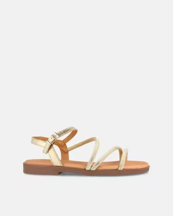 MARILA BRADES Sandalias Abiertas Mujer Oro - 1