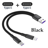 Cable De Carga Rápida 2 En 1 Tipo C Micro USB 5A Para Samsung Huawei Xiaomi Cable De Datos 1m Con Enchufe USB a - details 1